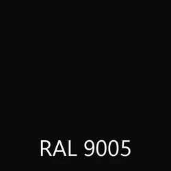 Zwart RAL 9005